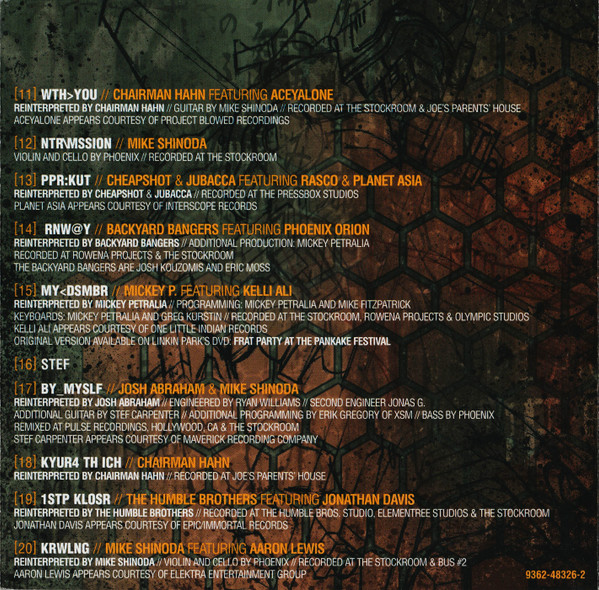 Linkin Park - Reanimation (CD, Album, Enh, Jew)