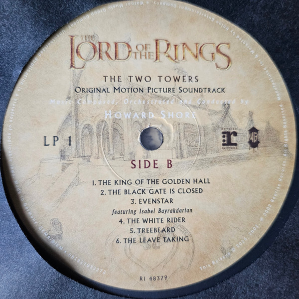 Howard Shore - The Lord Of The Rings: The Two Towers (Original Motion Picture Soundtrack) (2xLP, Album, RE)