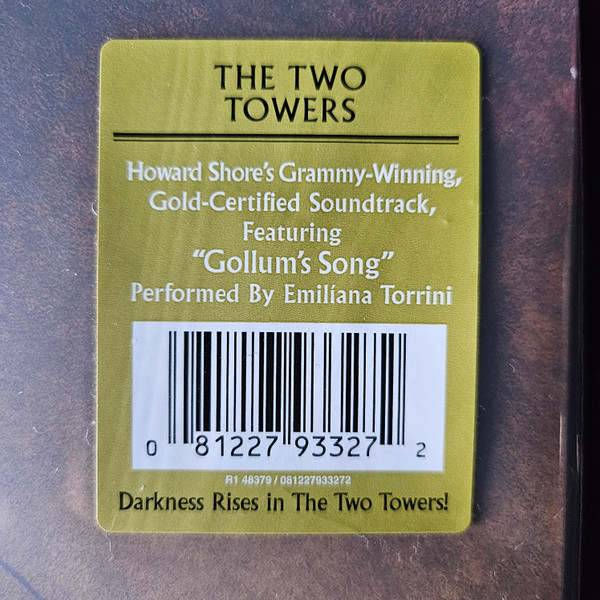 Howard Shore - The Lord Of The Rings: The Two Towers (Original Motion Picture Soundtrack) (2xLP, Album, RE)