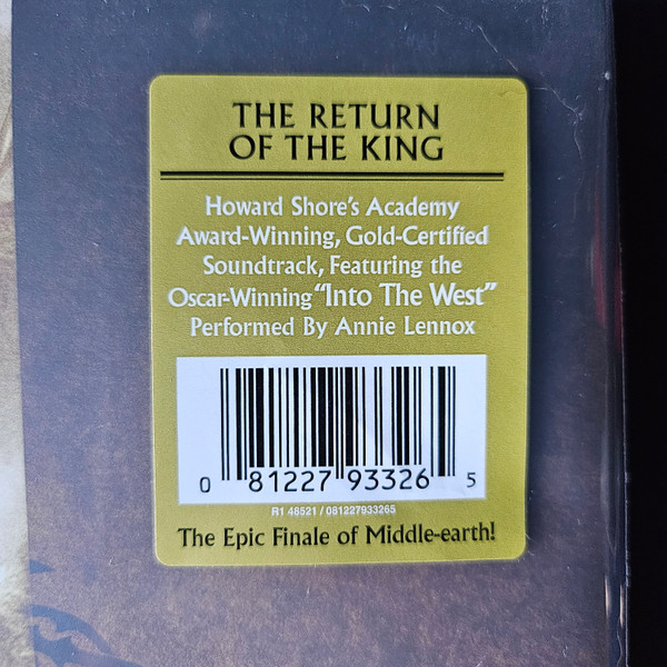 Howard Shore - The Lord Of The Rings: The Return Of The King (Original Motion Picture Soundtrack) (2xLP, Album, Ltd, RE)