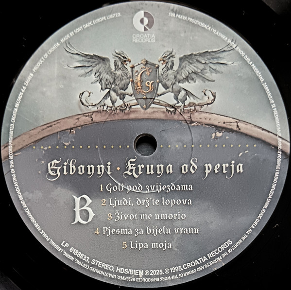 Zlatan Stipišić Gibonni - Kruna od perja  (LP, RM)
