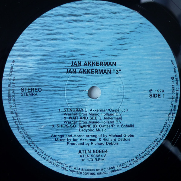 Jan Akkerman - Jan Akkerman 3 (LP, Album)