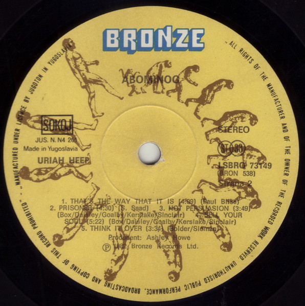 Uriah Heep - Abominog (LP, Album)