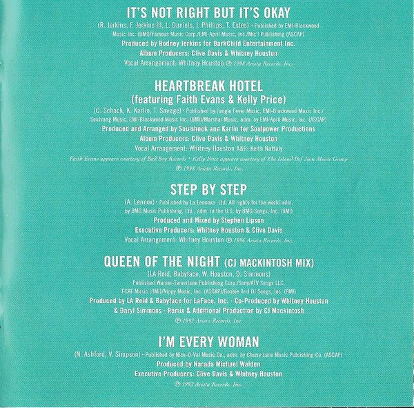 Whitney* - The Greatest Hits (2xCD, Comp, Fat)