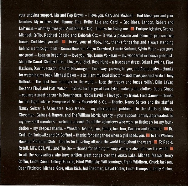 Whitney* - The Greatest Hits (2xCD, Comp, Fat)