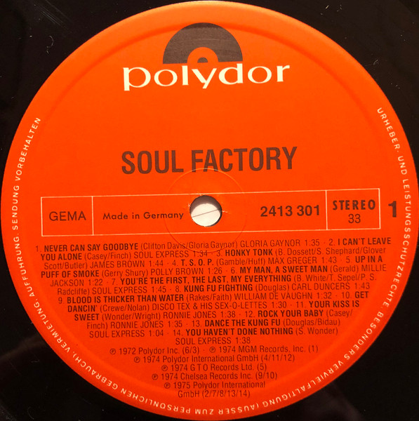 Various - Soul Factory (LP, Comp)