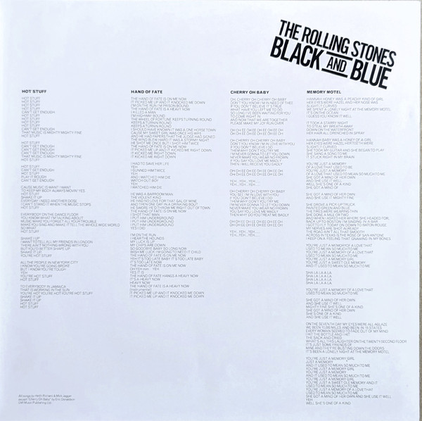 The Rolling Stones - Black And Blue (LP, Album, RE, Bla + LP, Bla + Dlx)
