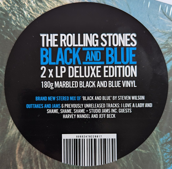 The Rolling Stones - Black And Blue (LP, Album, RE, Bla + LP, Bla + Dlx)