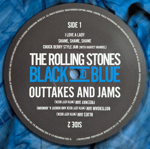 The Rolling Stones - Black And Blue (LP, Album, RE, Bla + LP, Bla + Dlx)