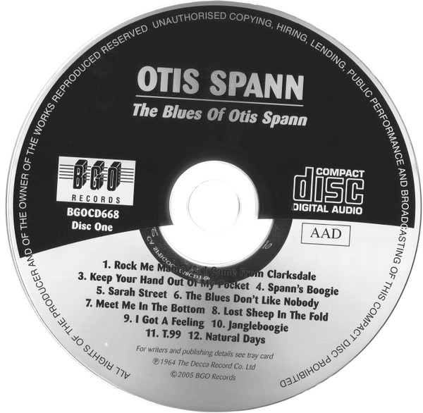 Otis Spann - The Blues Of Otis Spann / Cracked Spanner Head (2xCD, Comp)