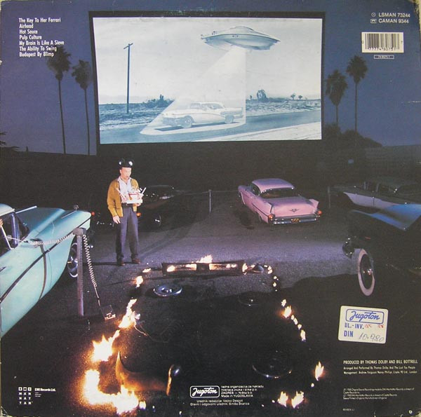 Thomas Dolby - Aliens Ate My Buick (LP, Album)