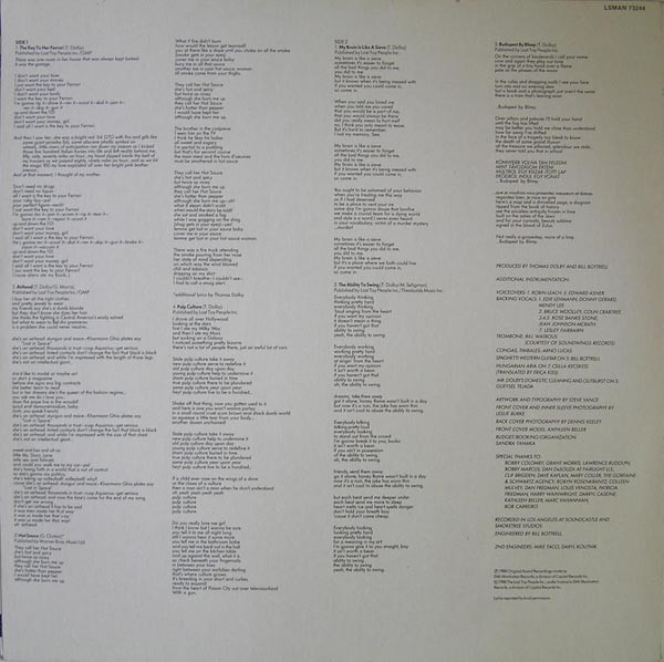 Thomas Dolby - Aliens Ate My Buick (LP, Album)