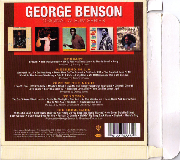 George Benson - Original Album Series (5xCD, Album, Comp, Box)
