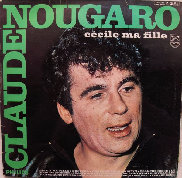 Claude Nougaro - Cécile Ma Fille (LP, Comp, RE)