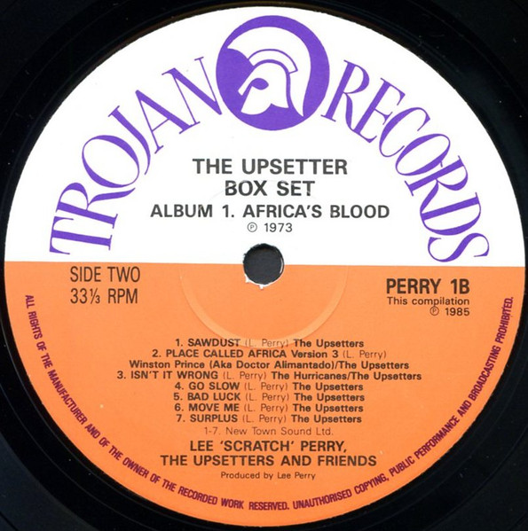 Lee 'Scratch' Perry*, The Upsetters & Friends* - The Upsetter Box Set (3xLP, Album, Por + Box, Comp, Ltd, Bar)