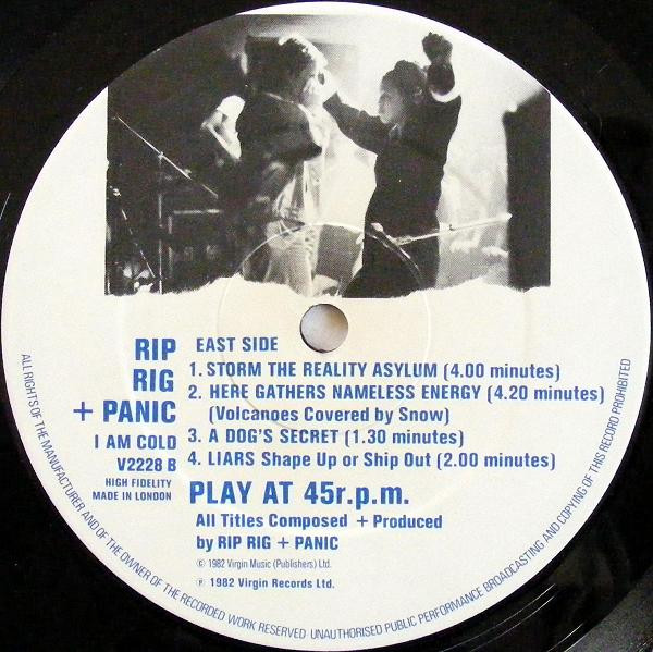 Rip Rig + Panic* - I Am Cold (2x12