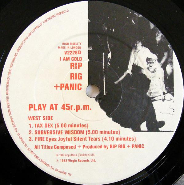 Rip Rig + Panic* - I Am Cold (2x12