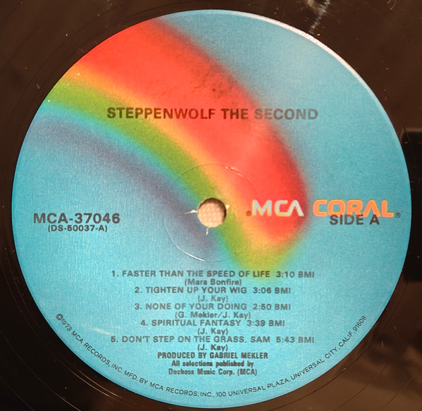 Steppenwolf - The Second (LP, Album, RE, Glo)