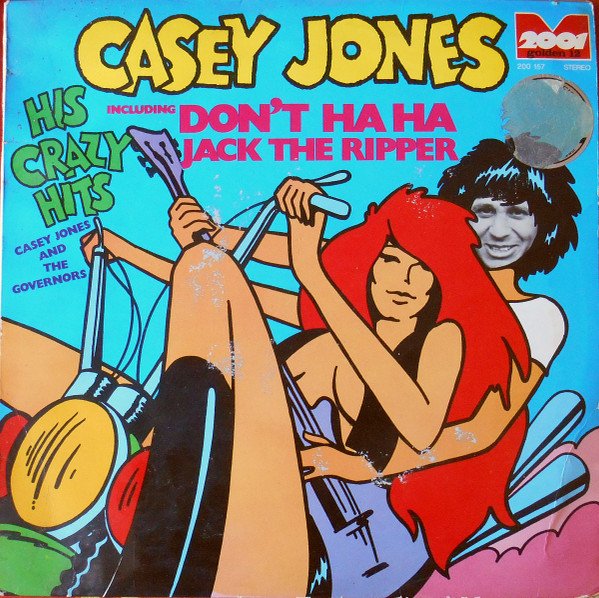 Casey Jones And The Governors* - His Crazy Hits (LP, Comp)