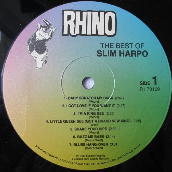 Slim Harpo - The Best Of Slim Harpo (LP, Comp)