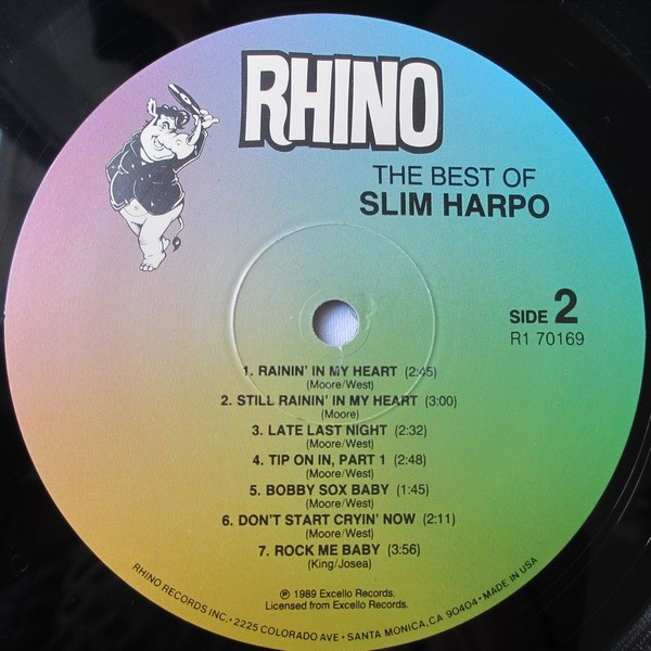 Slim Harpo - The Best Of Slim Harpo (LP, Comp)