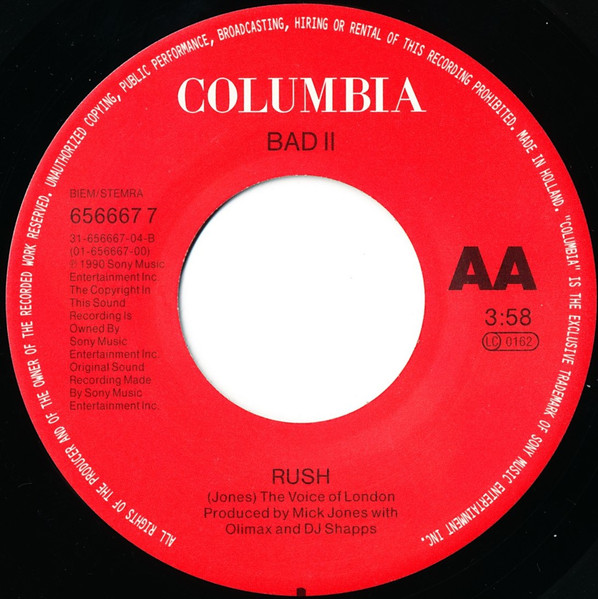 The Clash / BAD II* - Should I Stay Or Should I Go / Rush (7