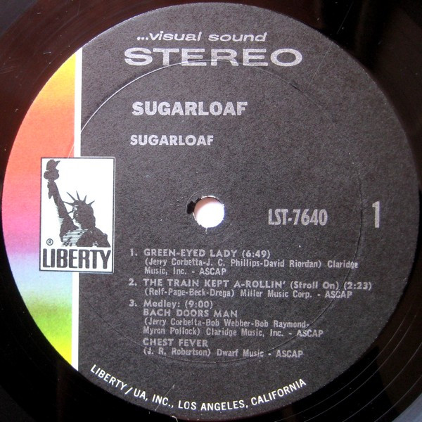 Sugarloaf - Sugarloaf (LP, Album, Kee)