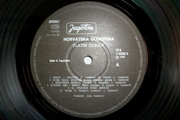 Zlatni Dukati - Horvatska Domovina (LP, Album)