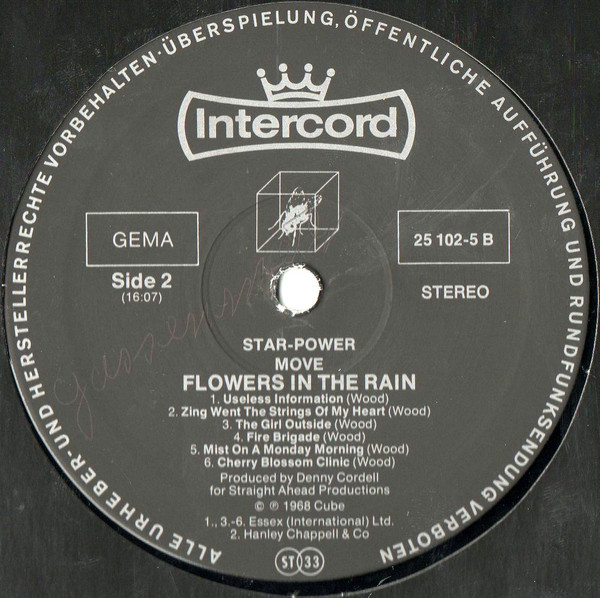 Move* - Flowers In The Rain (LP, Album, RE)
