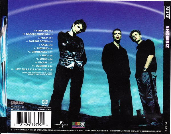 Muse - Showbiz (CD, Album)