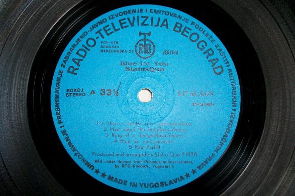 Status Quo - Blue For You (LP, Album, RE)