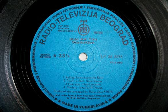 Status Quo - Blue For You (LP, Album, RE)