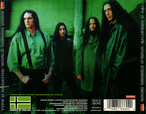 Type O Negative - World Coming Down (CD, Album)