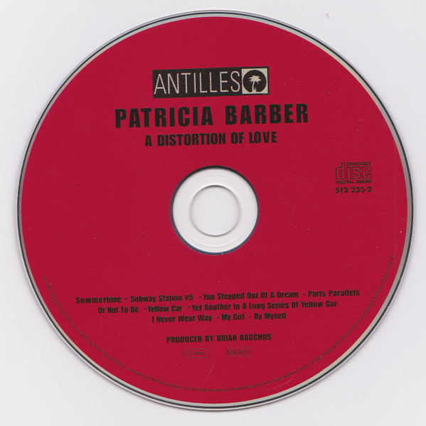 Patricia Barber - A Distortion Of Love (CD, Album)