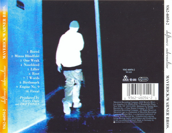 Deftones - Adrenaline (CD, Album)