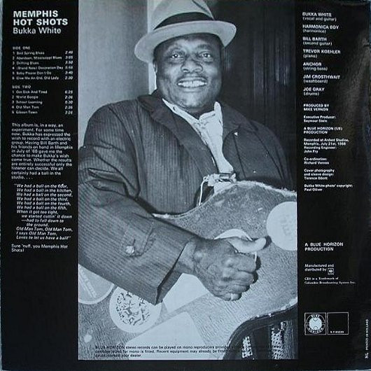 Bukka White - Memphis Hot Shots (LP, Album)