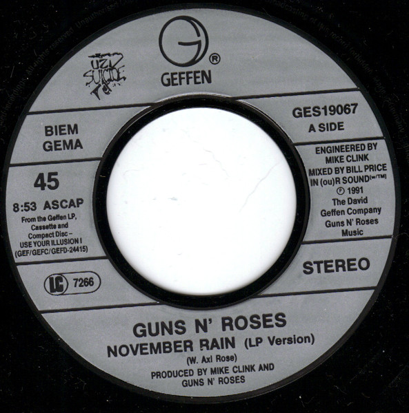 Guns N' Roses - November Rain (7