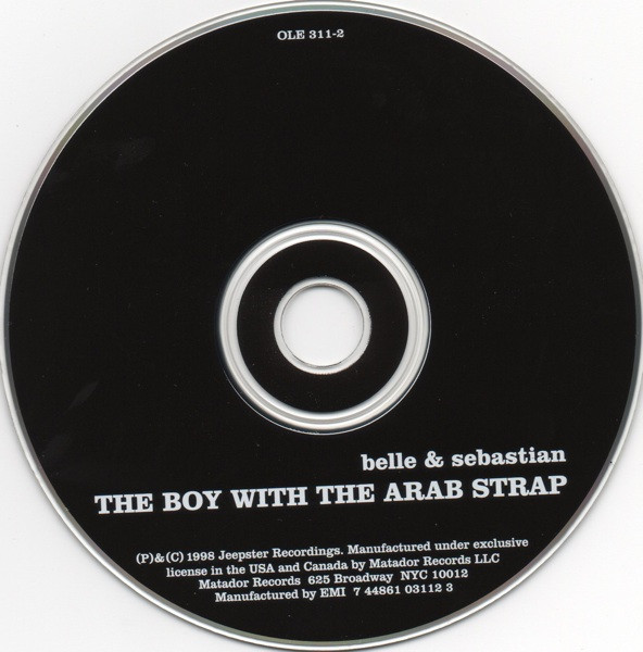 Belle & Sebastian - The Boy With The Arab Strap (CD, Album)