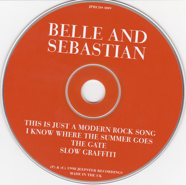 Belle And Sebastian* - This Is Just A Modern Rock Song (CD, EP)