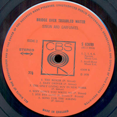Simon And Garfunkel* - Bridge Over Troubled Water (LP, Album)
