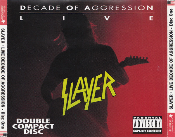 Slayer - Decade Of Aggression Live (2xCD, Album, RE)