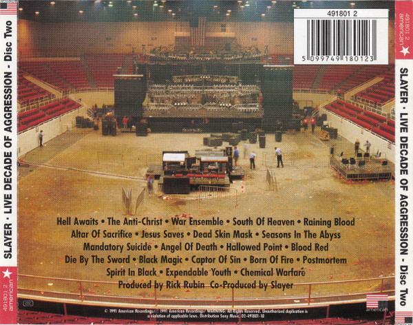 Slayer - Decade Of Aggression Live (2xCD, Album, RE)
