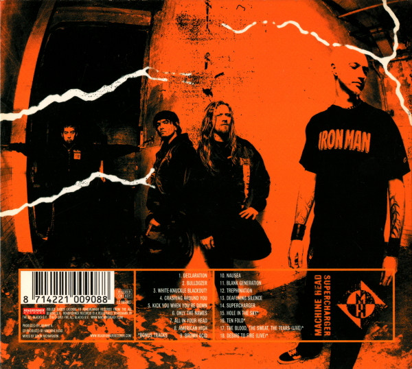 Machine Head (3) - Supercharger (CD, Album, Ltd, Dig)