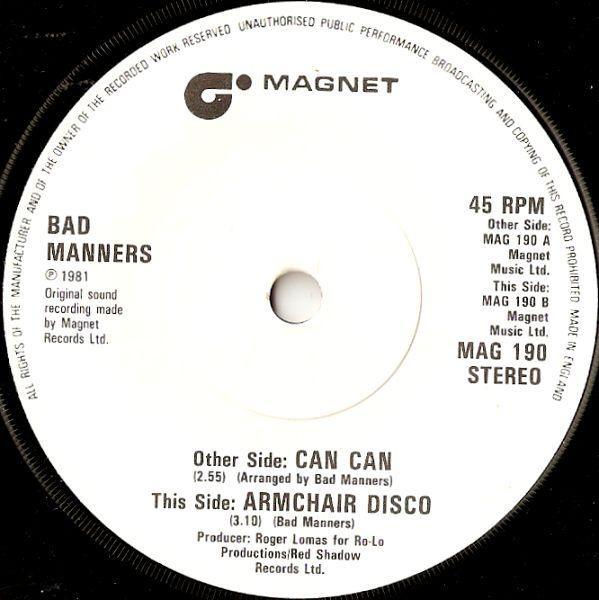 Bad Manners - Can Can (7