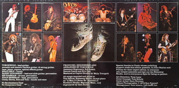 Boston - Don't Look Back (LP, Album, Gat)