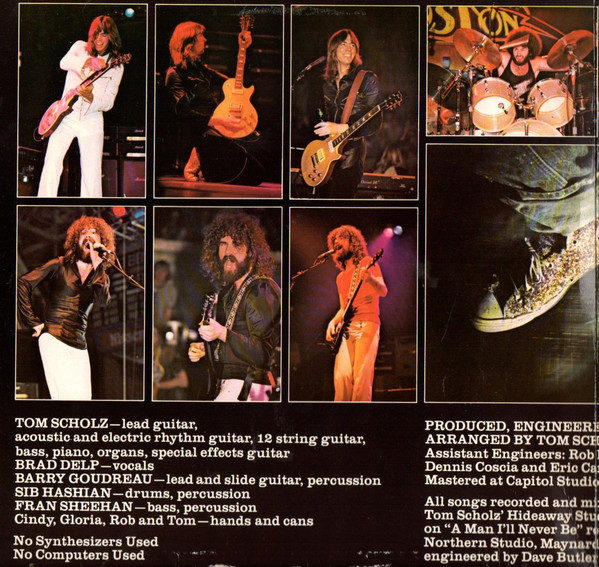 Boston - Don't Look Back (LP, Album, Gat)