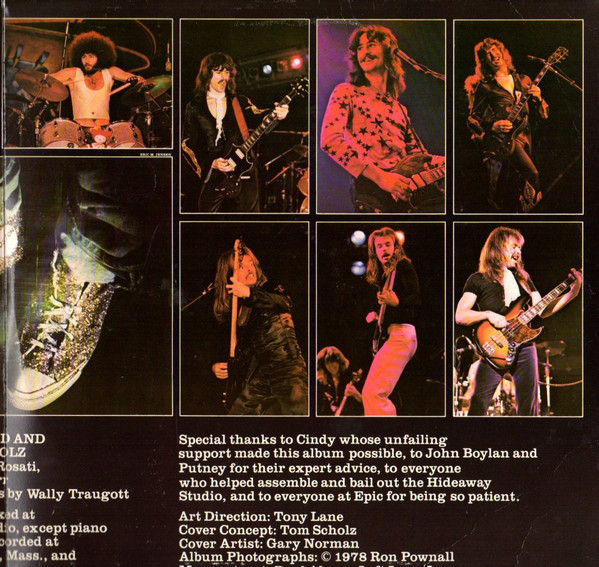 Boston - Don't Look Back (LP, Album, Gat)