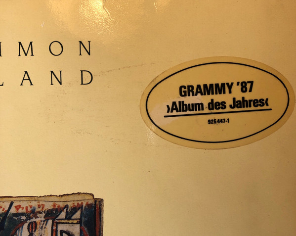Paul Simon - Graceland (LP, Album, Emb)