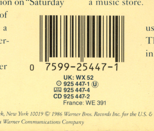 Paul Simon - Graceland (LP, Album, Emb)