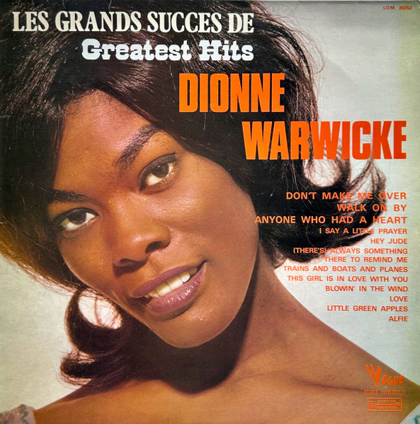 Dionne Warwicke* - Les Grands Succes De Dionne Warwicke (LP, Comp)